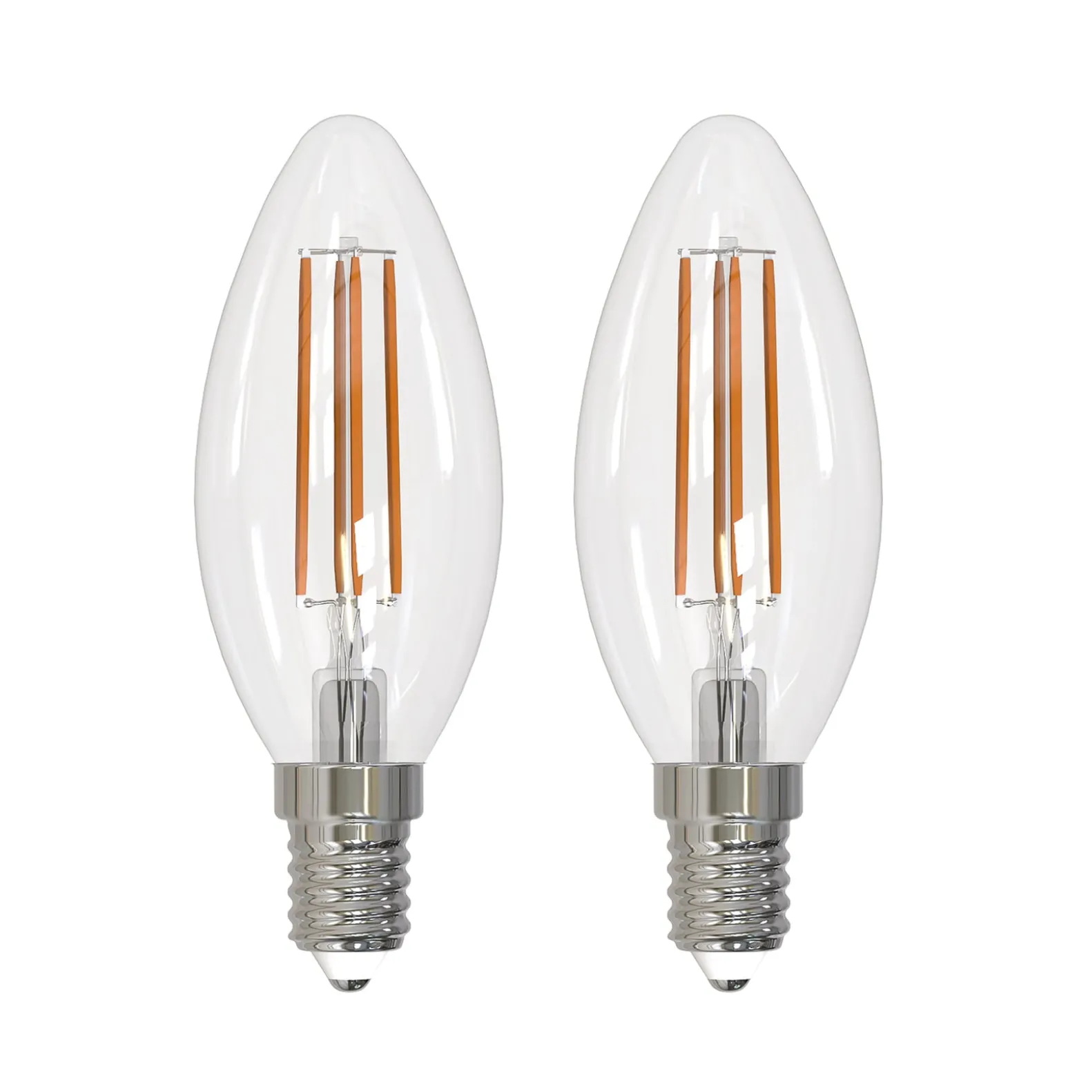 Arcchio LED hehkulamppu E14 kynttilä, 2 kpl, 3000 K