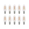 Arcchio LED hehkulamppu E14 kynttiläsarja 10 kpl, 3000 K