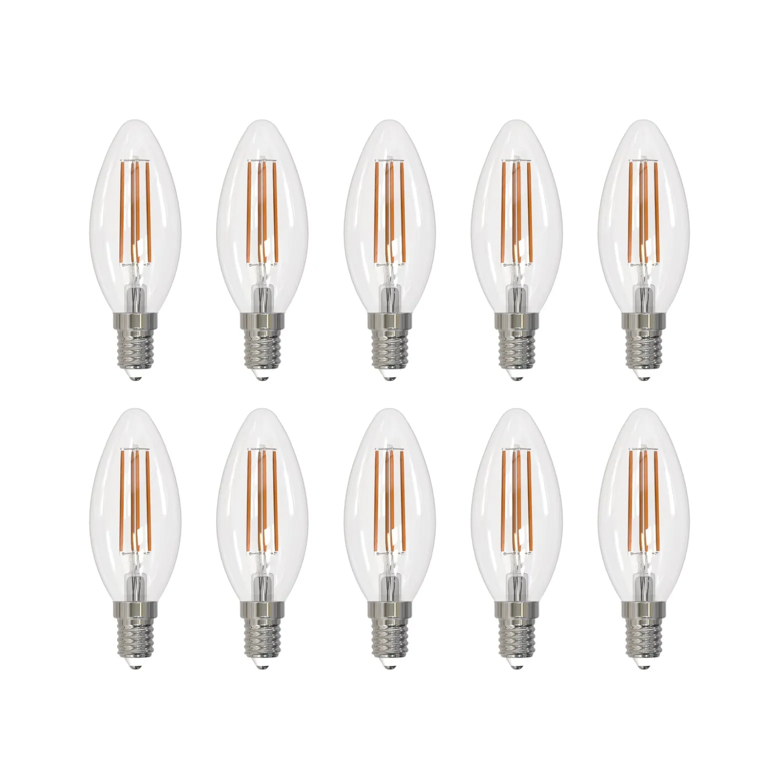 Arcchio LED hehkulamppu E14 kynttiläsarja 10 kpl, 3000 K