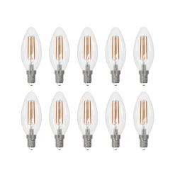 Arcchio LED hehkulamppu E14 kynttiläsarja 10 kpl, 4000 K