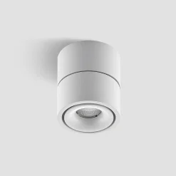 Arcchio LED-kattokohdevalo Rotari, valkoinen, 1-lamppuinen, 681 lm