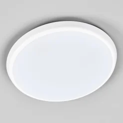 Arcchio LED-kattovalaisin Augustin, Ø 30 cm, CCT, valkoinen, IP54