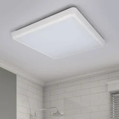 Arcchio LED-kattovalaisin Augustin, 40 x 40 cm, valkoinen, IP54
