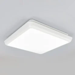Arcchio LED-kattovalaisin Augustin, 25 x 25 cm, valkoinen, IP54