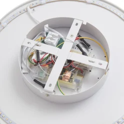 Arcchio LED-kattovalaisin Brenda, Ø 40 cm, CCT, kaukosäädin