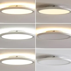 Arcchio LED-kattovalaisin Brenda, Ø 40 cm, CCT, kaukosäädin