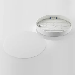 Arcchio LED-kattovalaisin Noabelle, Ø 80 cm, valkoinen, metallia