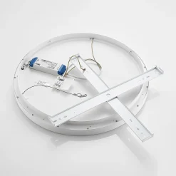 Arcchio LED-kattovalaisin Vivy, halkaisija 58 cm, valkoinen, metalli