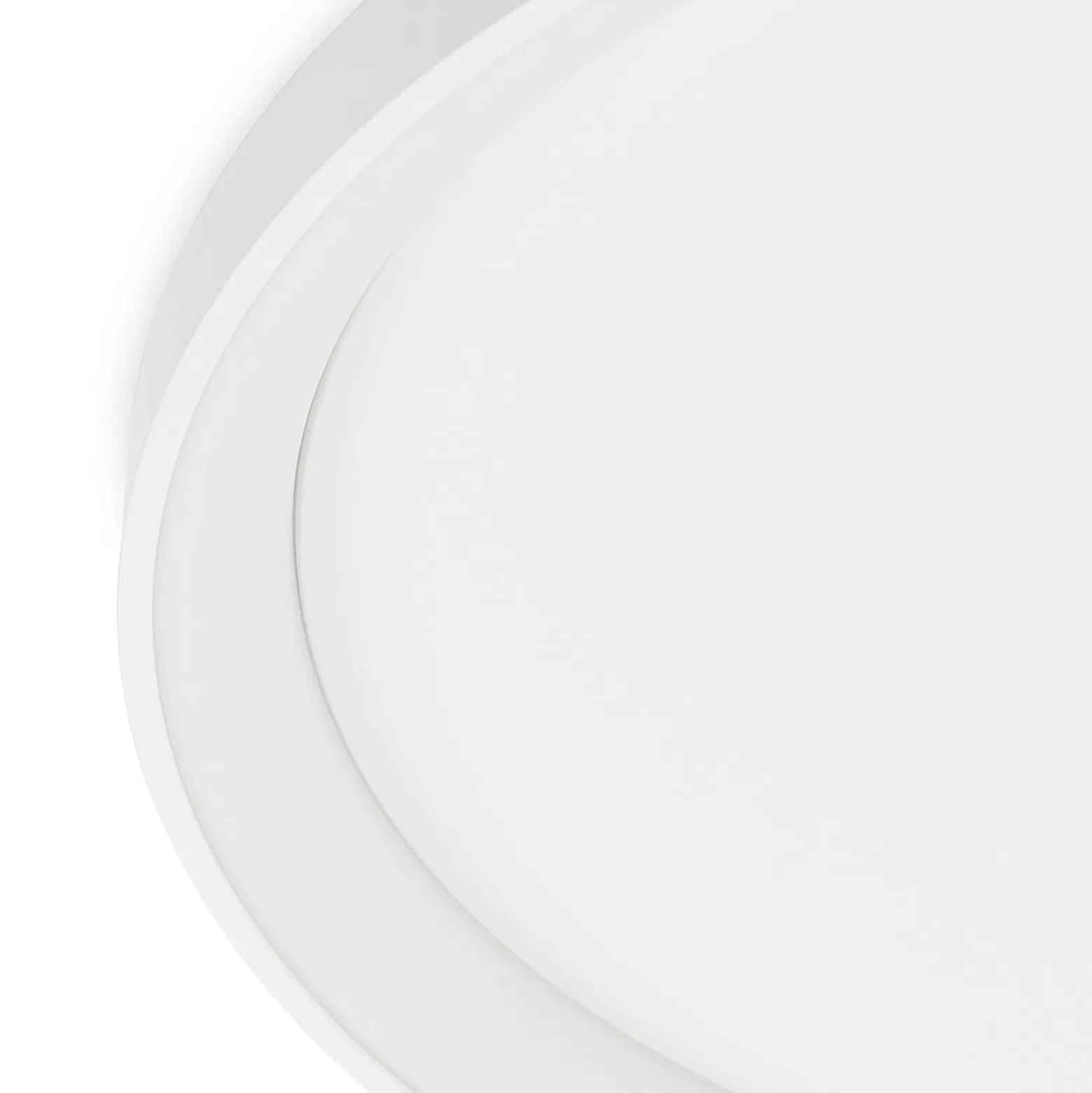 Arcchio LED-kattovalaisin Vivy, halkaisija 58 cm, valkoinen, metalli