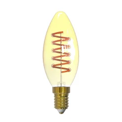 Arcchio LED-kynttilälamppu, E14, 4,9 W, keltainen, 1800 K