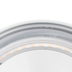 Arcchio LED ladattava pöytävalaisin Thenra, valkoinen, seinäkiinnike
