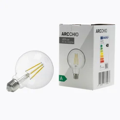 Arcchio LED-lamppu Globe G95 E27 3,8 W 3 000 K hehkulanka