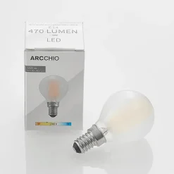 Arcchio LED-lamppu, pisaralamppu, E14, 4 W, himmeä, 2 700 K