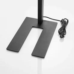 Arcchio LED-lattiavalaisin Logan Pro, musta, anturi, himmennettävä