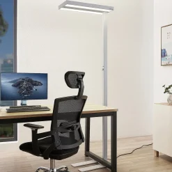 Arcchio LED-lattiavalaisin Logan Pro, valkoinen, anturi, himmennettävä