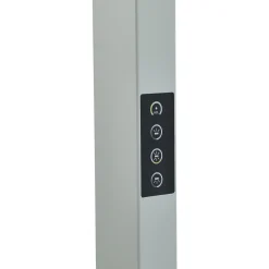 Arcchio LED-lattiavalaisin Logan Ultra HCL CCT, hopea, himmennettävä