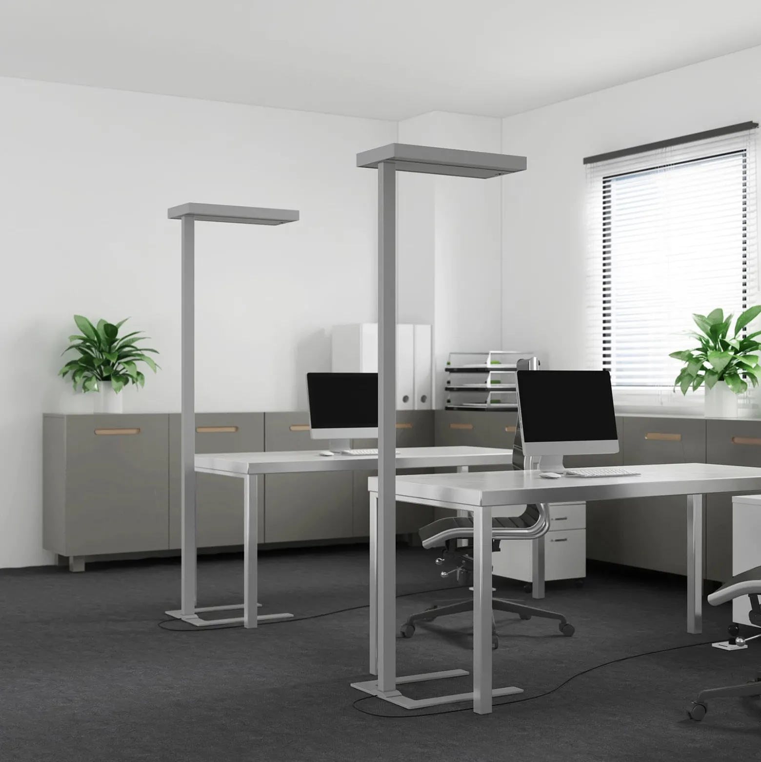 Arcchio LED-lattiavalaisin Logan Ultra, 4000K, sensori, himmennettävä