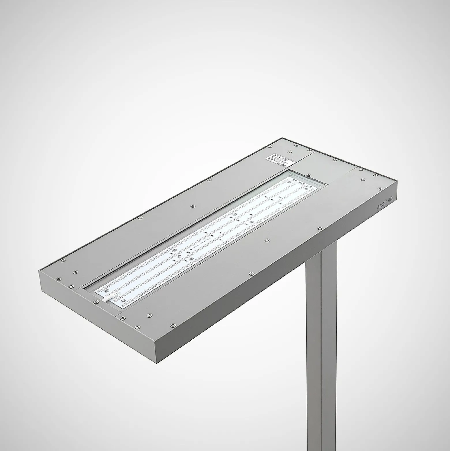 Arcchio LED-lattiavalaisin Logan Ultra, 4000K, sensori, himmennettävä