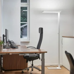 Arcchio LED-lattiavalo Logan Basic, valkoinen, 6 000 lm, himmennettävä