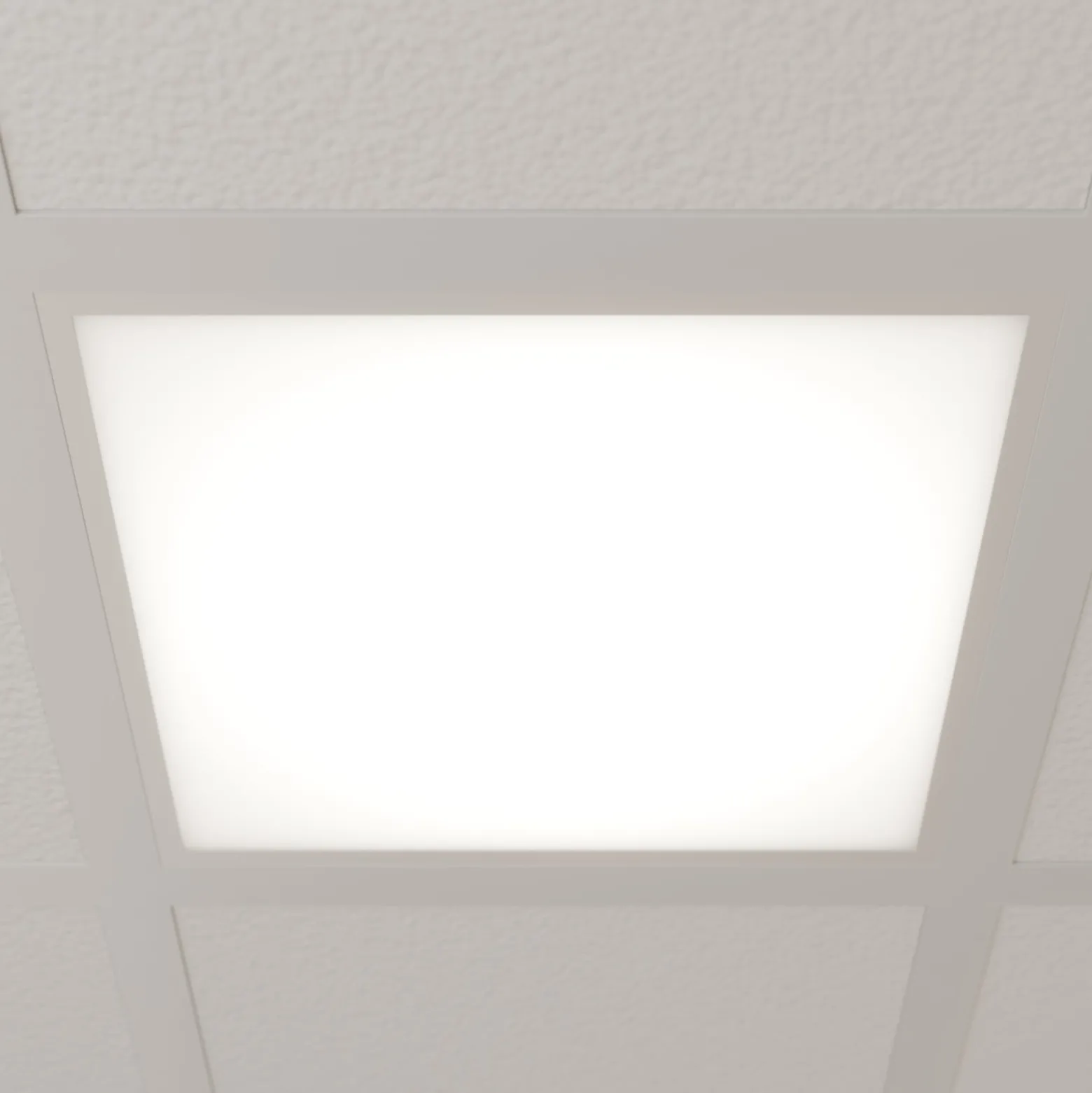 Arcchio LED-lisäpaneeli Vinas, 4000 K, 36 W, 62 cm x 62 cm