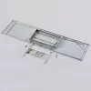 Arcchio LED-paneeli Arthur, 120 x 30 cm, hopea, 4000 K