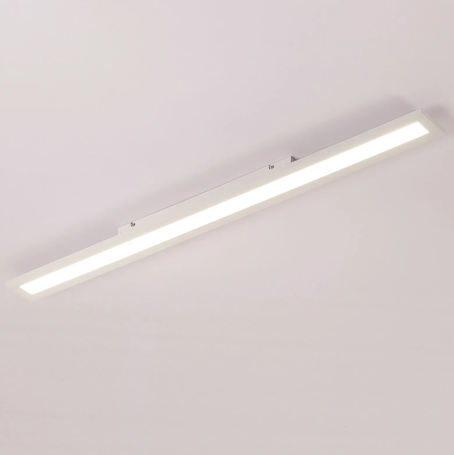 Arcchio LED-paneeli Arya, 120 cm, valkoinen, himmennettävä, alumiinia