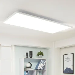 Arcchio LED-paneeli Arya, himmennettävä, 119 cm x 59 cm, metallia