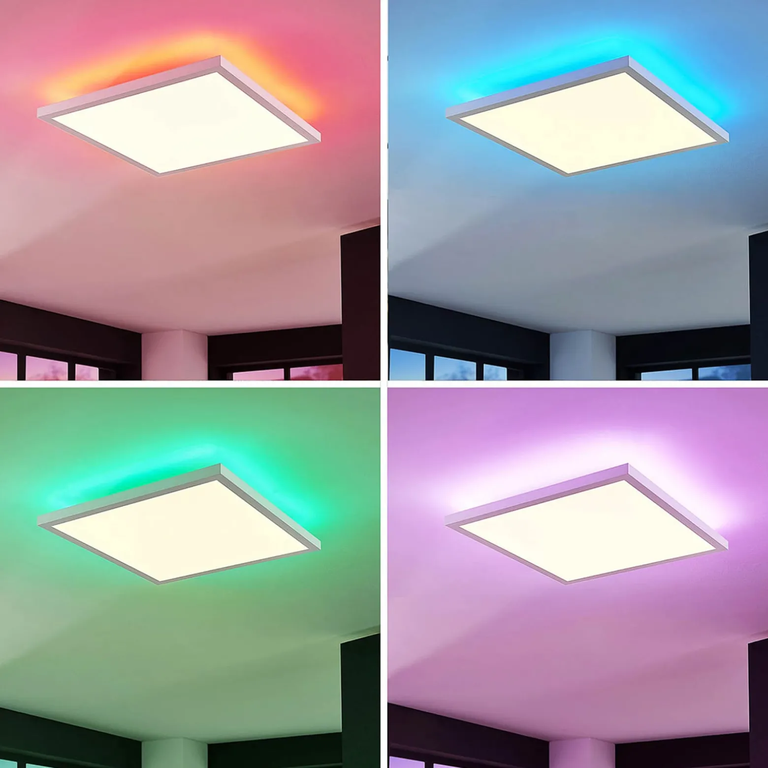 Arcchio LED-paneeli Brenda, 40 x 40 cm, CCT, kaukosäädin, kauko-ohjaus