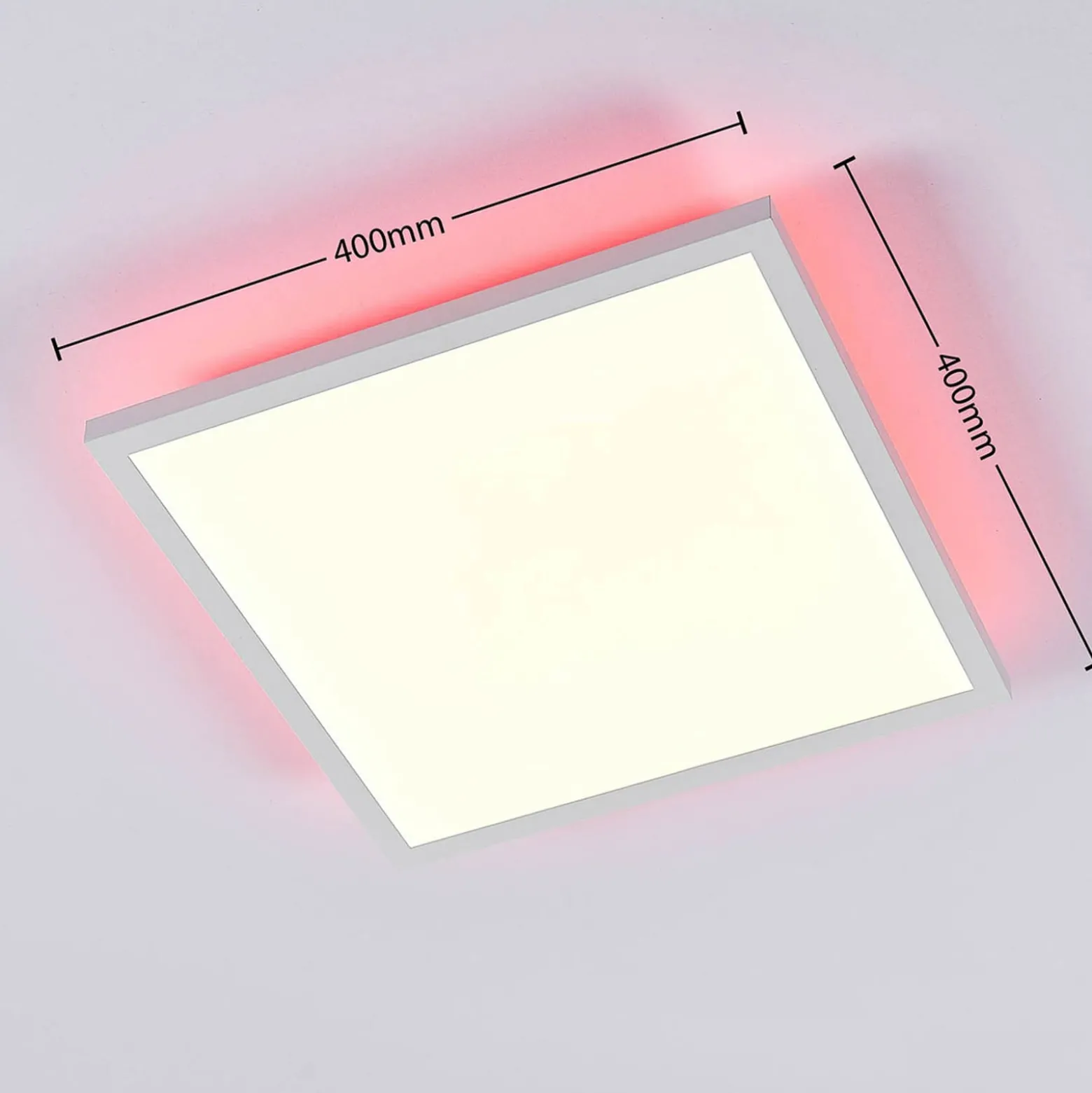 Arcchio LED-paneeli Brenda, 40 x 40 cm, CCT, kaukosäädin, kauko-ohjaus