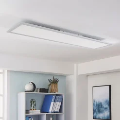 Arcchio LED-paneeli Lysander, 50W, CCT, 119cm, hopea