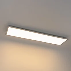 Arcchio LED-paneeli Lysander, 50W, CCT, 119cm, hopea