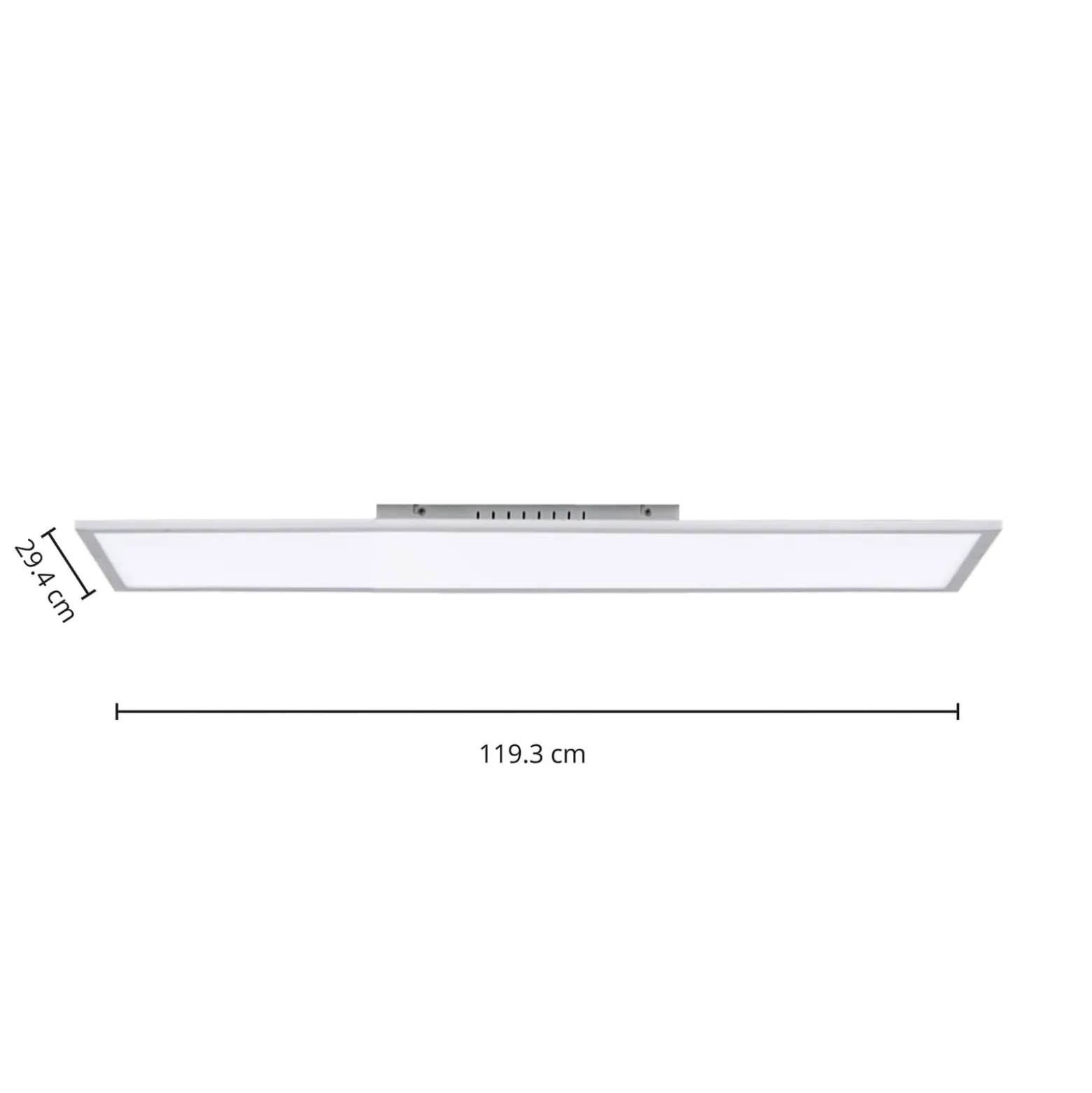 Arcchio LED-paneeli Lysander, 50W, CCT, 119cm, hopea