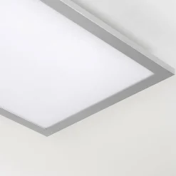 Arcchio LED-paneeli Lysander, 50W, CCT, 119cm, hopea