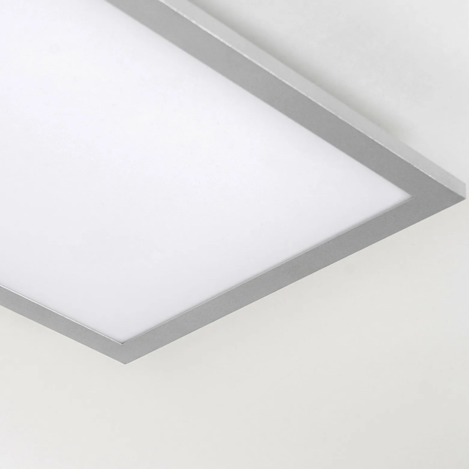 Arcchio LED-paneeli Lysander, 50W, CCT, 119cm, hopea