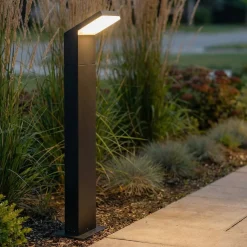 Arcchio LED polkuvalaisin Yolena, 100 cm, antrasiitti, alumiini