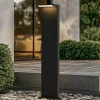 Arcchio LED-pylväsvalaisin Iberion, 90 cm, antrasiitti, metalli
