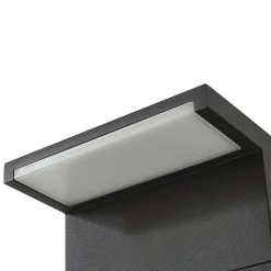 Arcchio LED-pylväsvalaisin Iberion, 90 cm, antrasiitti, metalli