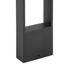 Arcchio LED-pylväsvalaisin Kovato, korkeus 60 cm, tummanharmaa, IP65