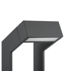 Arcchio LED-pylväsvalaisin Kovato, korkeus 60 cm, tummanharmaa, IP65