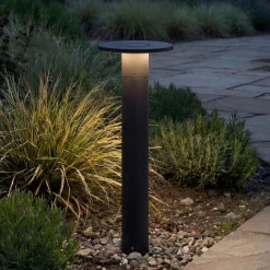 Arcchio LED-pylväsvalaisin Tovio, korkeus 65 cm, antrasiitti