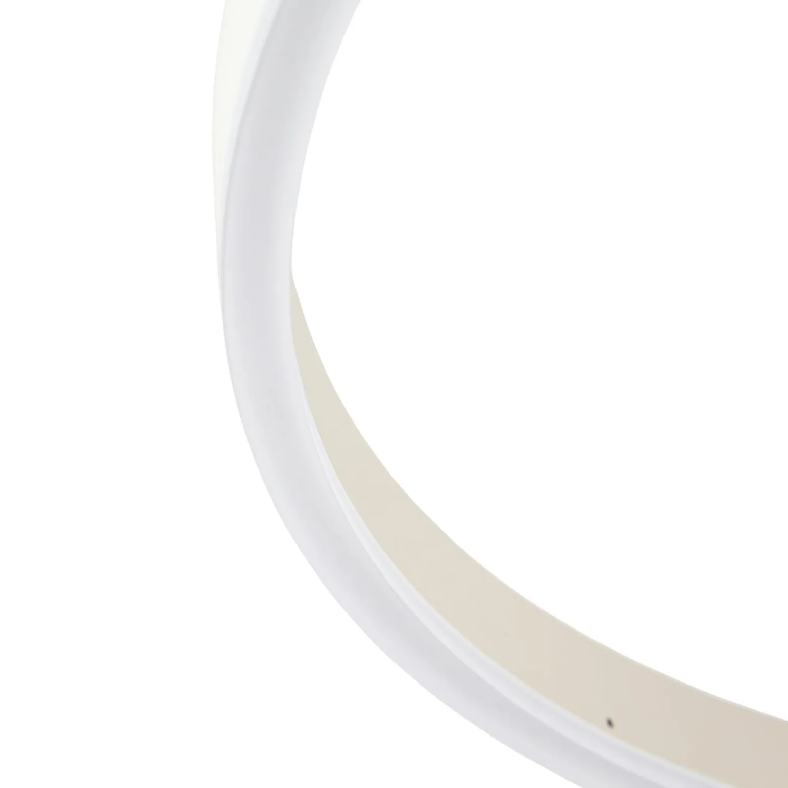 Arcchio LED-riippuvalaisin Albiona, beige, 1 rengas, halkaisija 80 cm