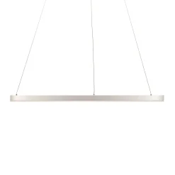 Arcchio LED-riippuvalaisin Albiona, valkoinen, 1 rengas, Ø 80 cm
