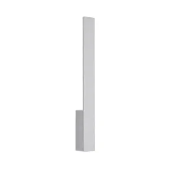 Arcchio LED-seinävalaisin Ivano, korkeus 43 cm, harjattua alumiinia