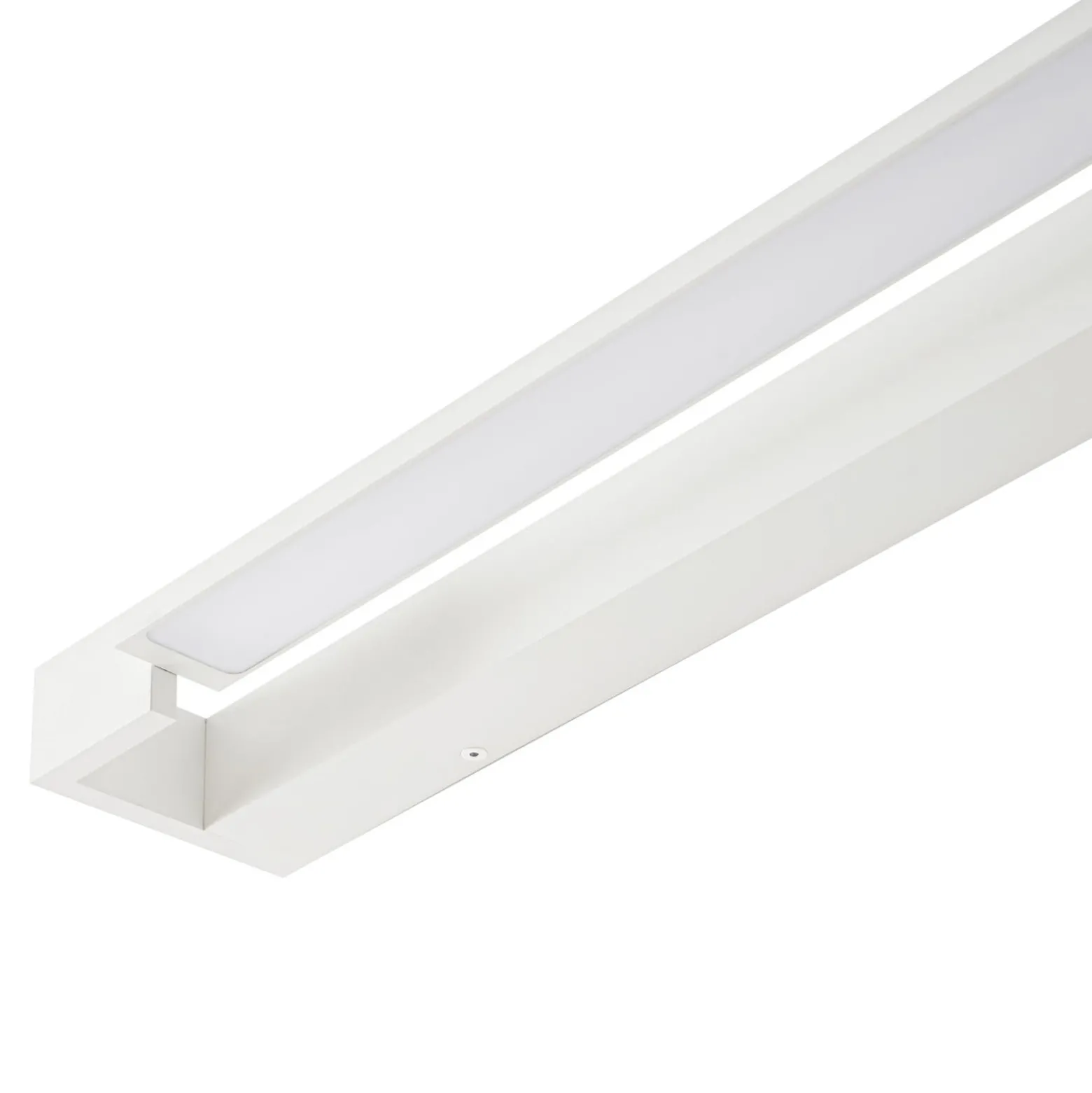 Arcchio LED-seinävalaisin Jora, 90 cm, valkoinen, kääntyvä, IP44