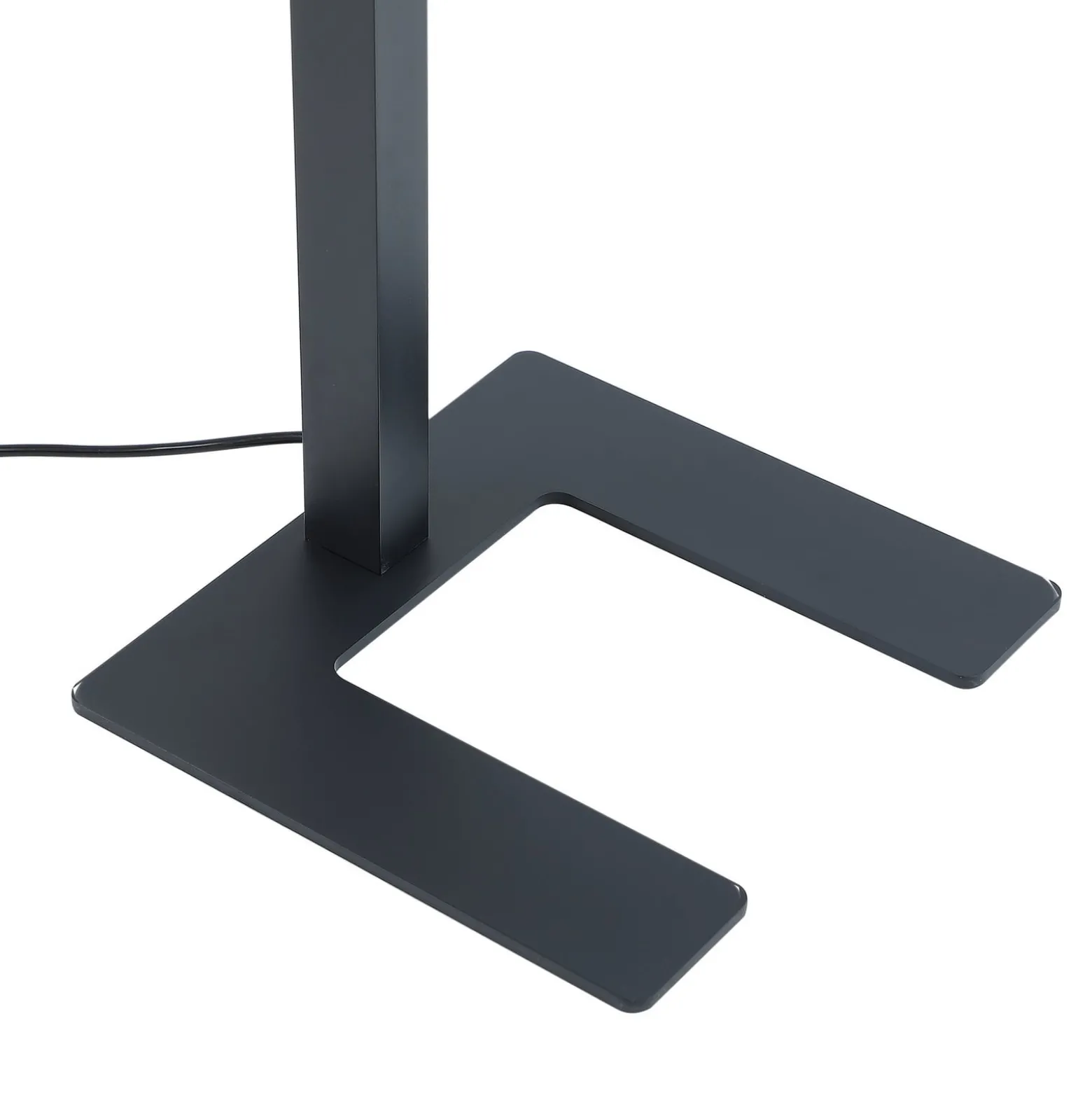 Arcchio LED-toimiston lattiavalaisin Jolinda, T-muoto, musta, 4000 K