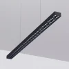 Arcchio LED toimisto-riippuvalaisin Jolinda, musta, 118cm, ylös/alas,