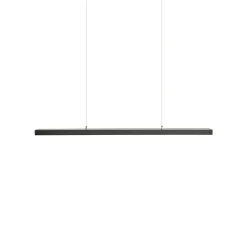 Arcchio LED toimisto-riippuvalaisin Jolinda, musta, 118cm, ylös/alas,
