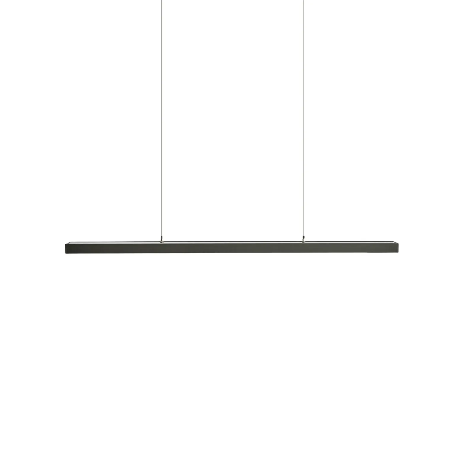 Arcchio LED toimisto-riippuvalaisin Jolinda, musta, 118cm, ylös/alas,