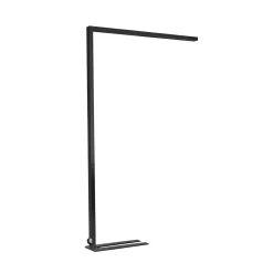 Arcchio LED-toimistovalaisin Jolinda, musta, 4000K, sensori