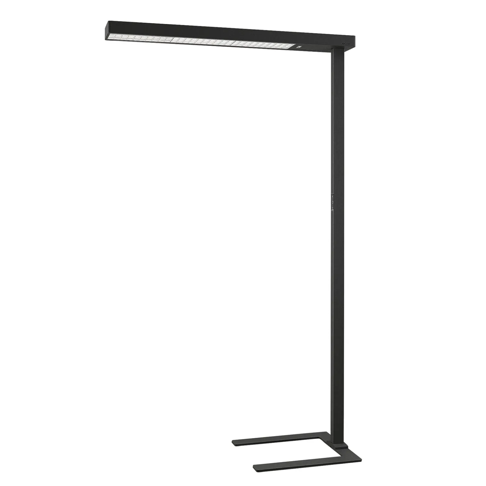Arcchio LED toimistovalaisin Susi, 2 kpl, musta, sensori